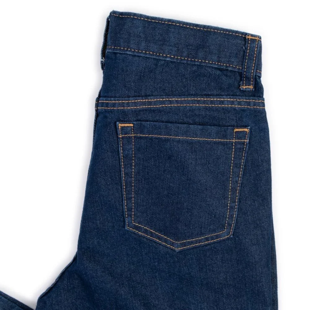 OLD NAVY Straight dark blue jeans size 14